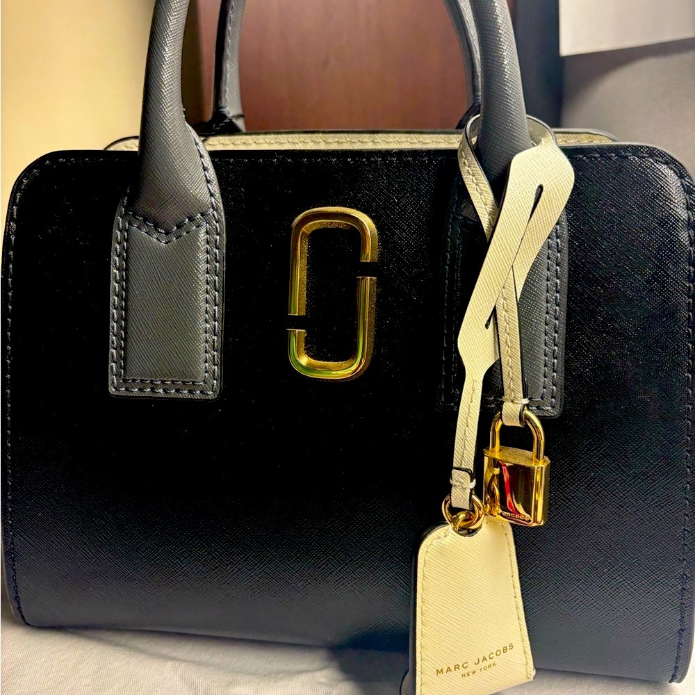 Marc Jacobs Little Big Shot Leather Satchel